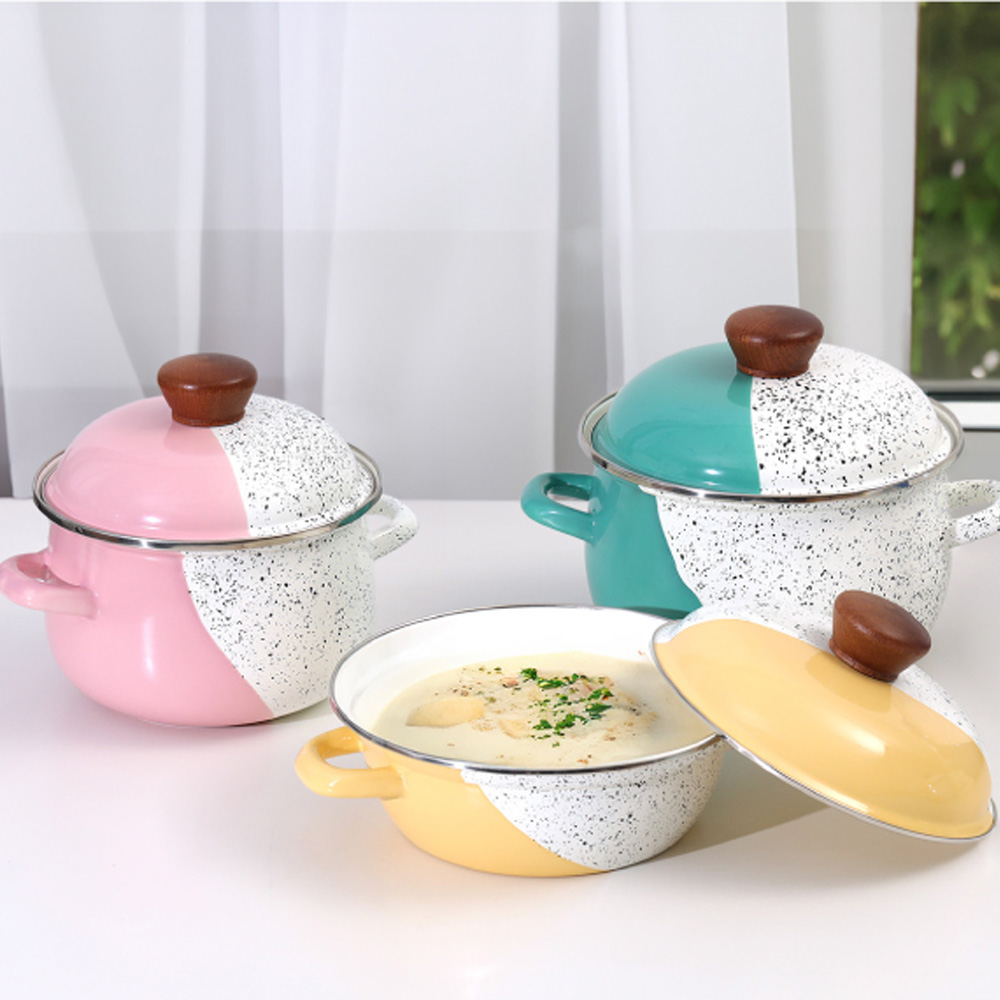 신제품 아르딘 에센셜 법랑냄비 모음전/양수냄비/라면냄비/칼라냄비/국냄비 54,800원