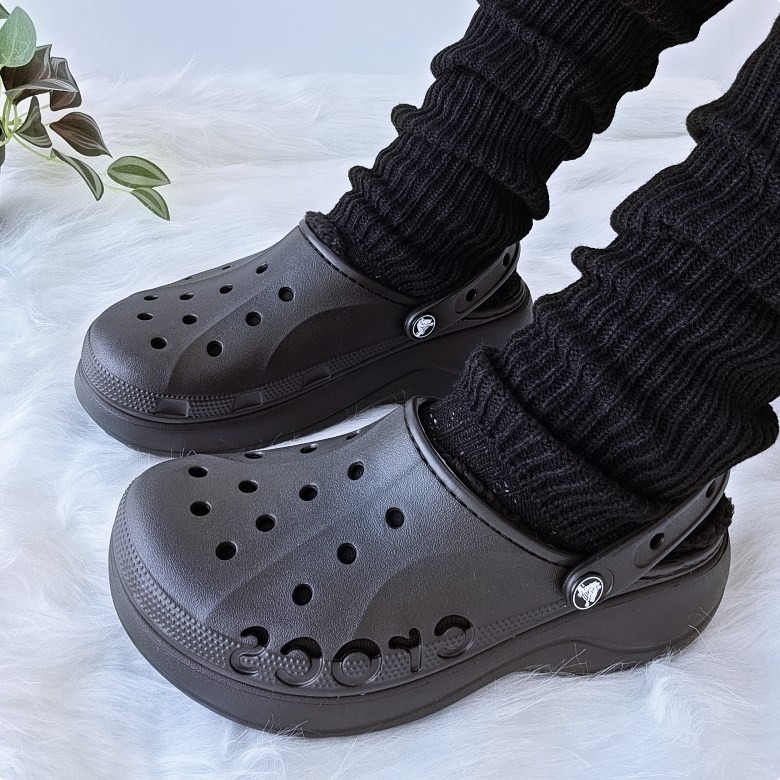 크록스 공용 바야 플랫폼 라인드 키높이 슬리퍼 털 크록스 39,900원