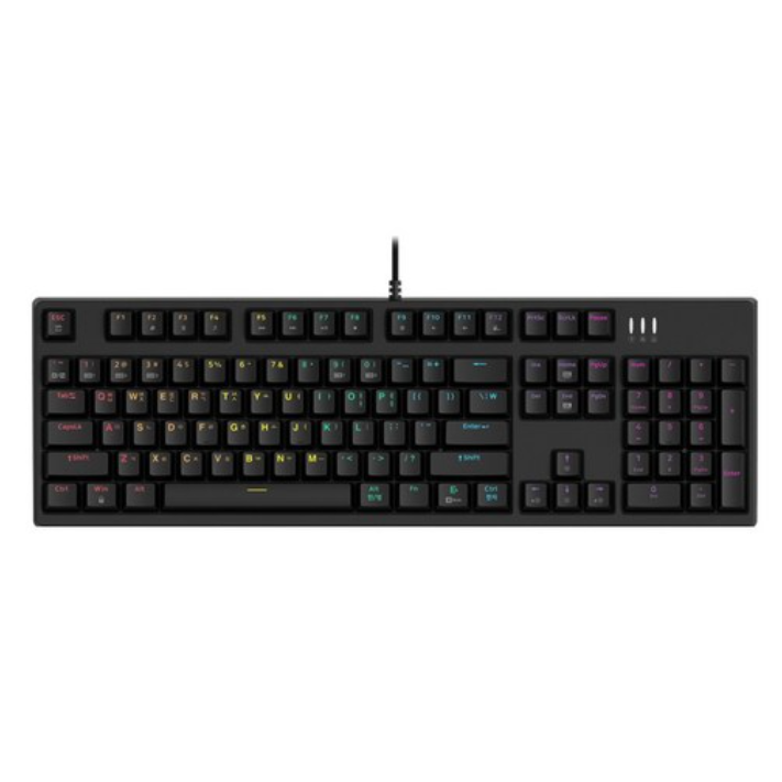 앱코 카일 광축 V2 LED 게이밍 기계식 유선 키보드, Black, K660S V2, 갈축 135,000원