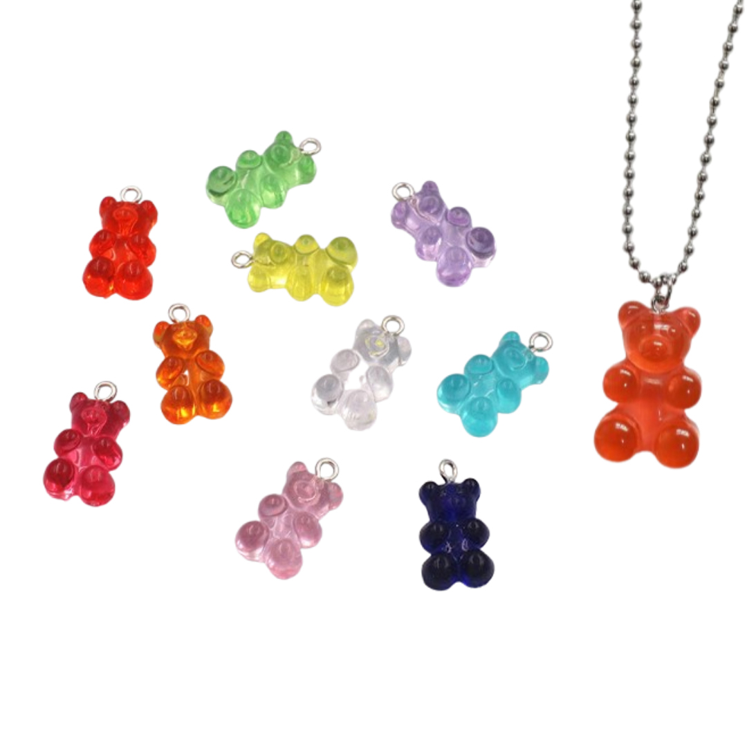 바이유즈 곰젤리 비즈파츠 팔찌만들기 DIY부자재, 고리투명10개 7,500원