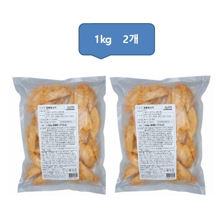 한만두 짬뽕왕교자 1kg, 2개, 1kg 27,780원