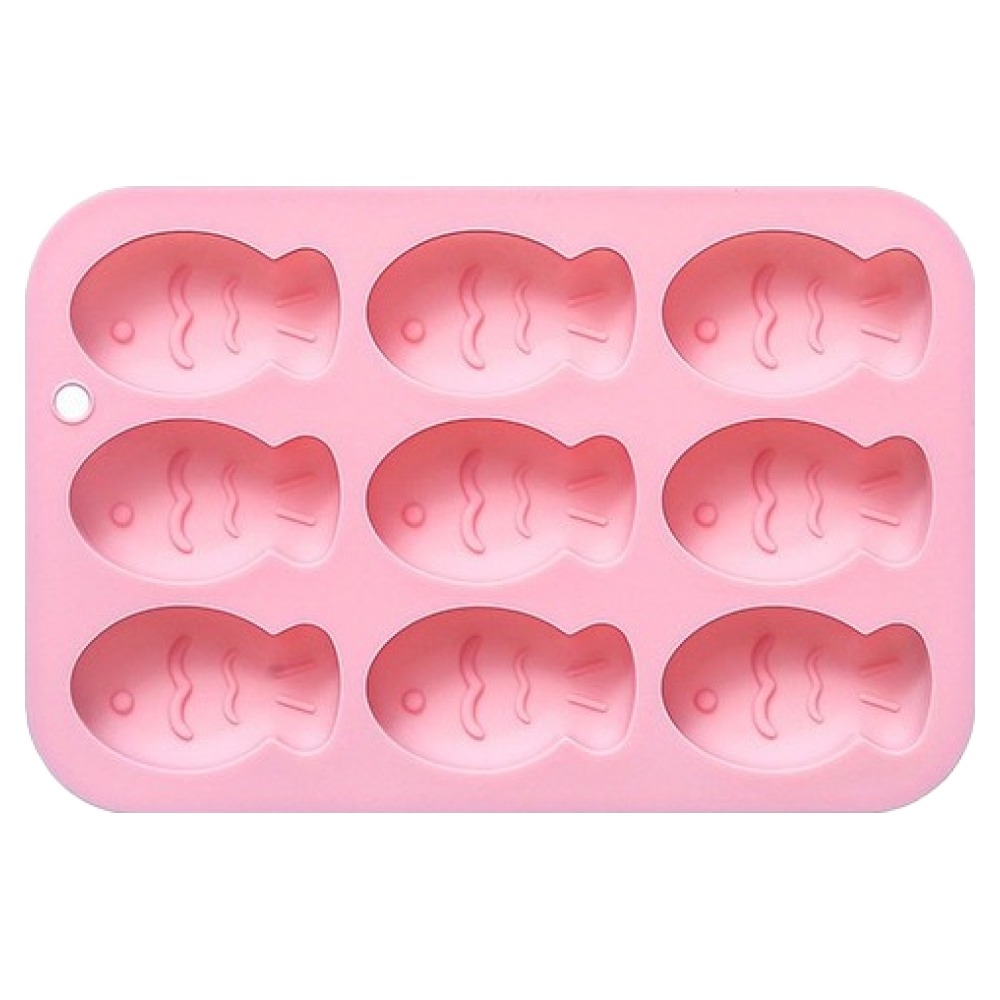 이홈베이킹 미니붕어빵 실리콘몰드 9구 4,000원