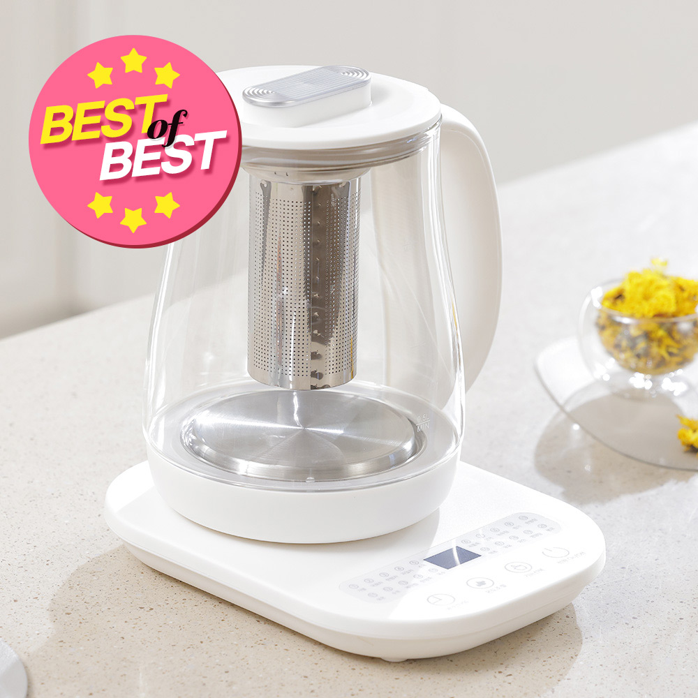 벤하임 SUS304티망 커피부터 분유까지 디지털 원터치 멀티 글라스 티메이커 1.8L BMT-04-001 29,900원