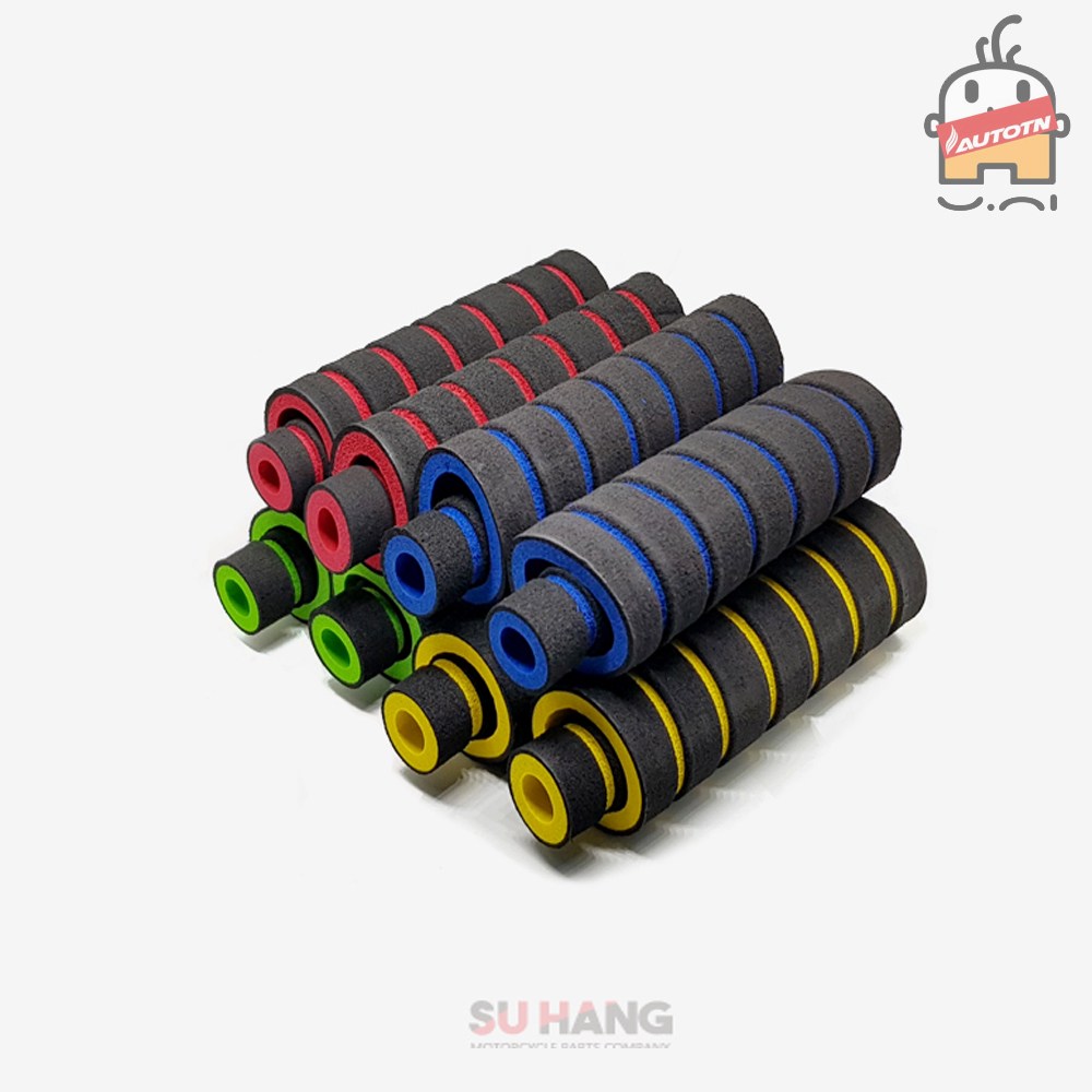 수항 오토바이 자전거 킥보드 스펀지그립 브레이크그립 핸들그립 4개 1세트, 1세트, 노랑 1,000원