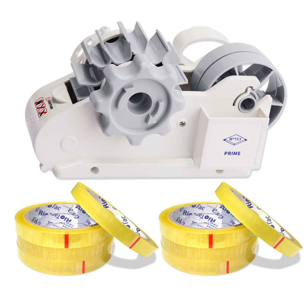 모텍스 프라임 PRIME 아이보리 테이프커터기 + 12mm(40m) 리필테이프 8개 13,780원