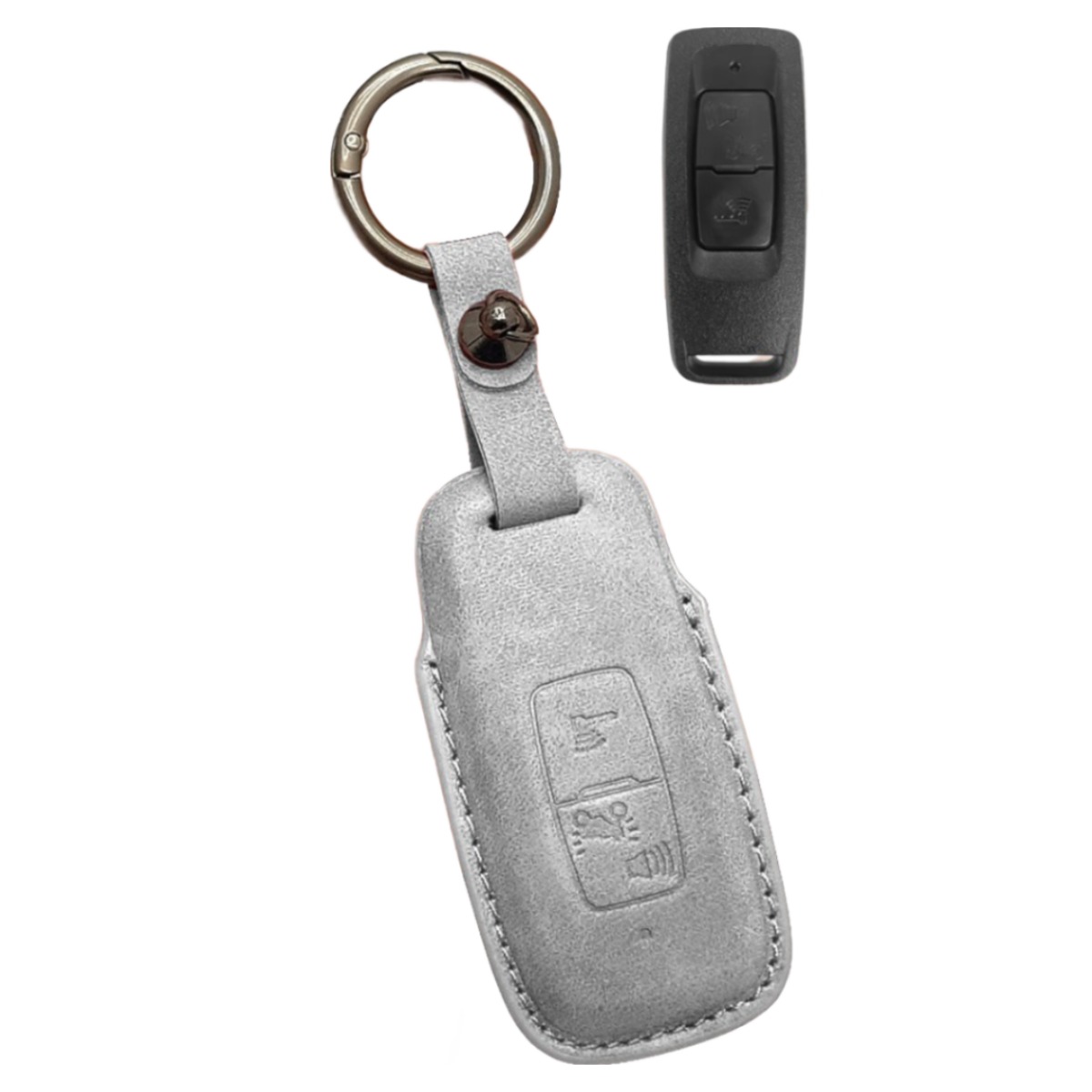 23년-26년 MOXI 혼다 포르자350 튜닝 스마트키 기스방지 가죽 케이스 커버, 1개, 다크그레이(Dark gray) 9,900원