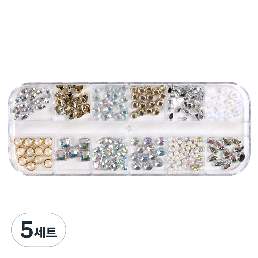 메이브라운 셀프 네일스톤파츠 미니키트 12종 세트 MSM09 23,460원