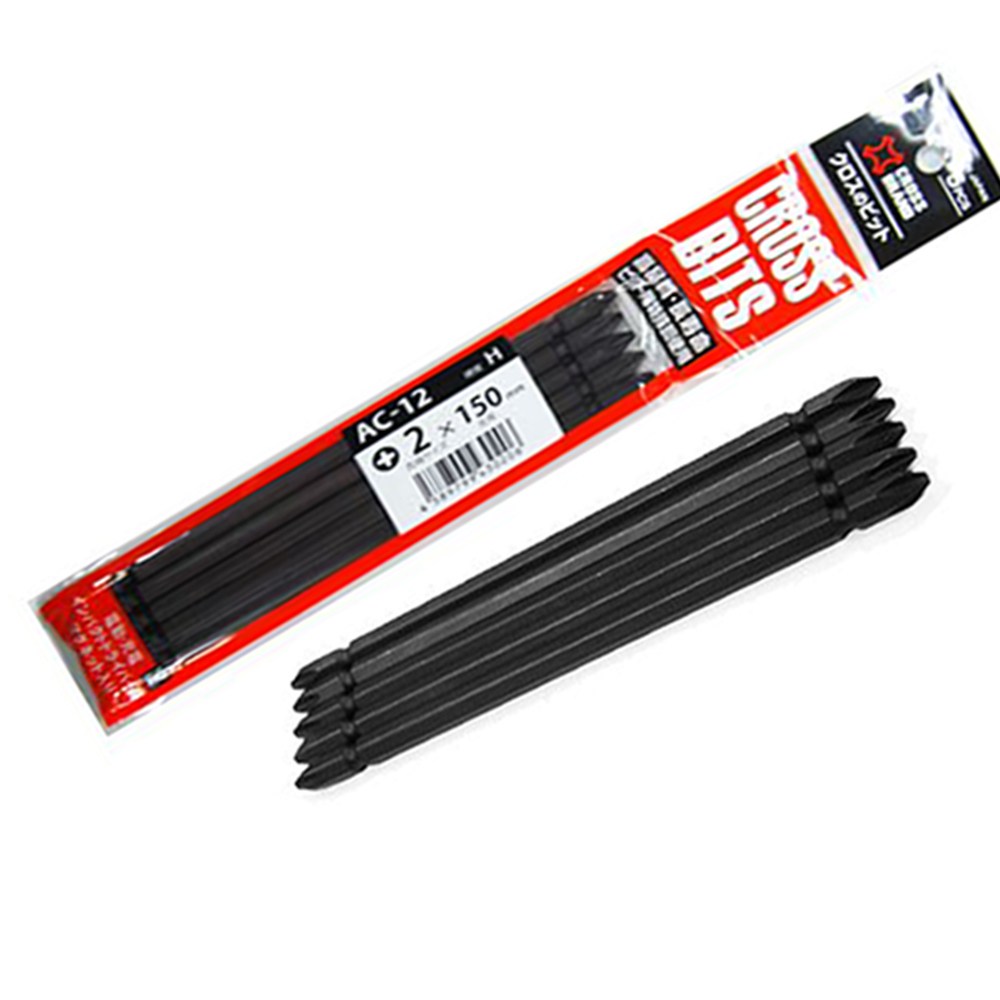 크로스비트 드라이버비트 드릴비트 롱비트 블랙비트 양면십자날 150H(5개입) 200H(5개입) 250H(5개입) 300H(5개입) 일제비트 21,000원