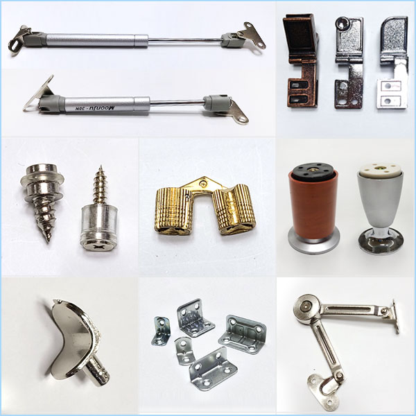 가구부속 다리 꺽쇠 유리경첩 유압수대 가스쇼바 다보 선반 책상 각도조절  일자 1,000원