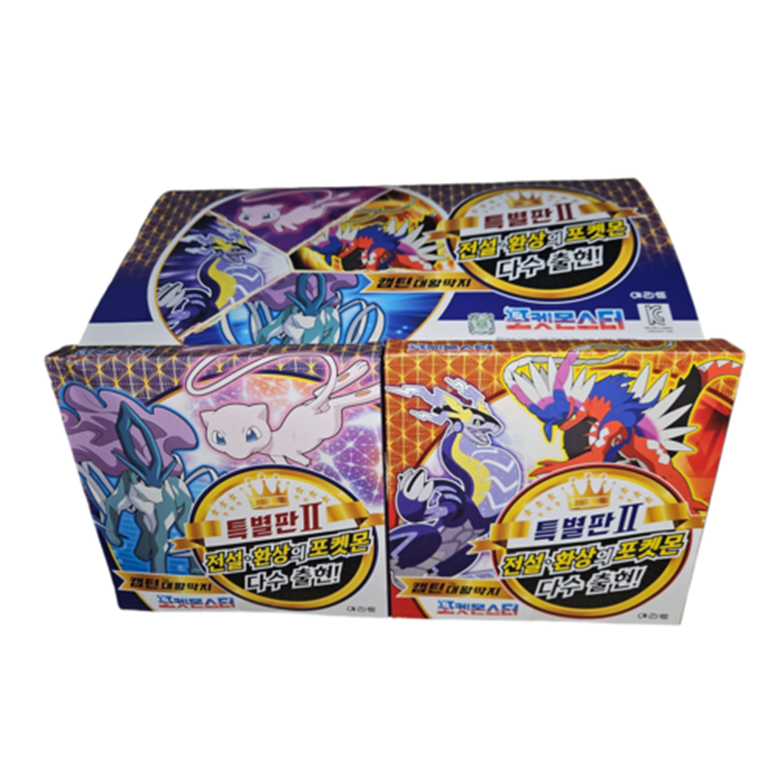 포켓몬스터 특별판 2탄 캡틴 대왕 딱지 1박스 12개입 13,780원