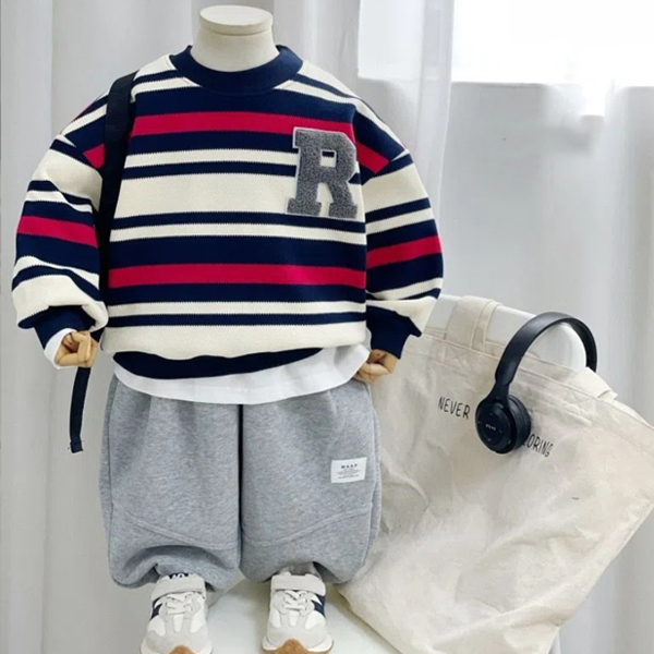 [더사랑이] R깔끔맨투맨티셔츠 키즈 아동복 유아 남아여아 공용 맨투맨티셔츠 20,900원