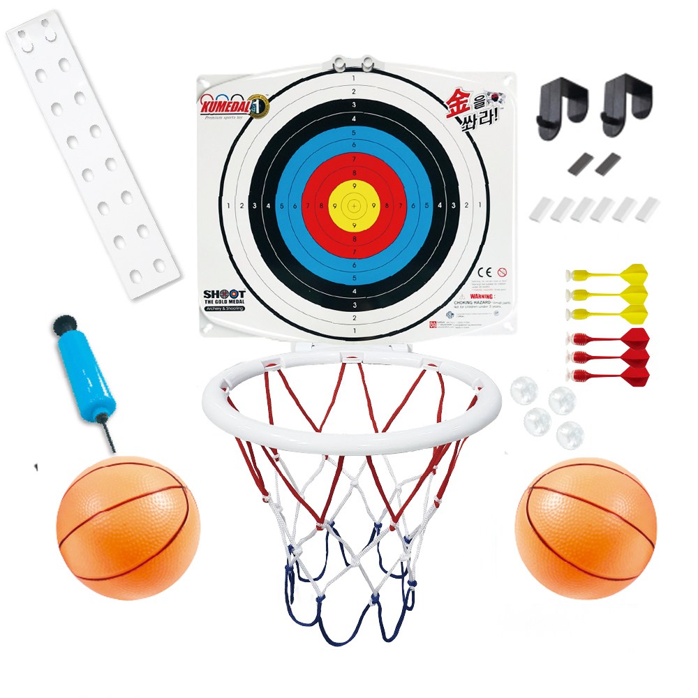 금메달 7단조절 문걸이 키높이 농구 대형- 늘봄학교 방과후 돌봄 학교체육 유아체육 27,000원