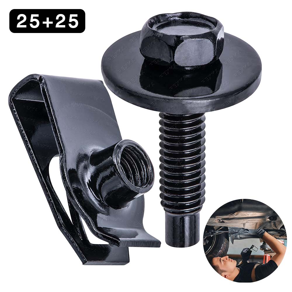 루이 자동차 U형 클립 볼트 세트 스프링 구조 내마모 부식 방지 방청 자동차 수리/튜닝/공구, 1세트 12,900원