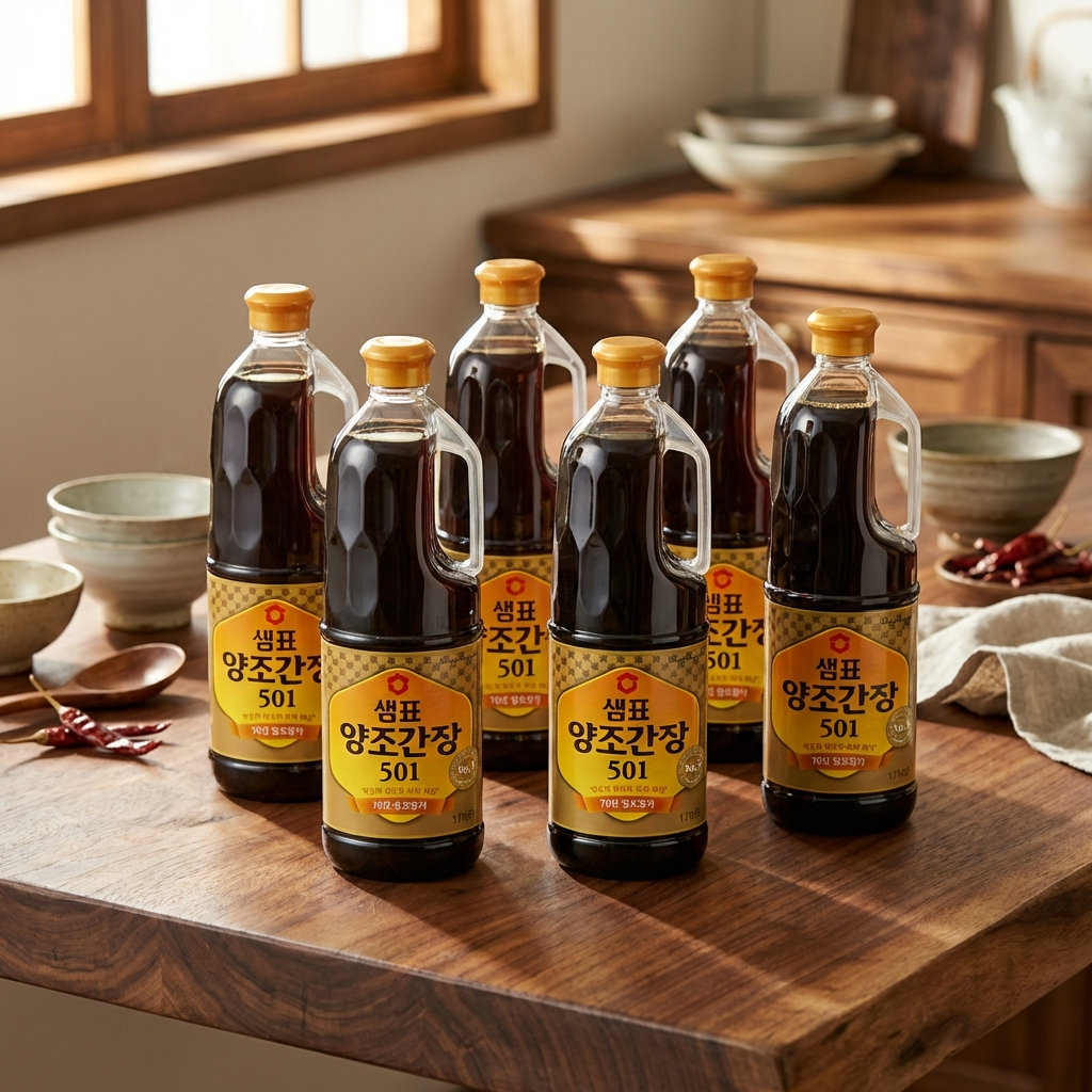 샘표 양조간장 501, 1.7L, 6개 79,000원