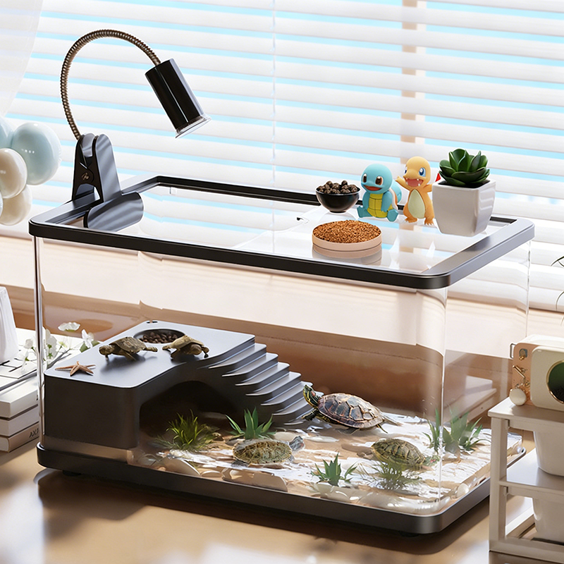 FONOW 아쿠아리움 거북이 사육함 어항 심플한  넓은 공간 어항 14,900원