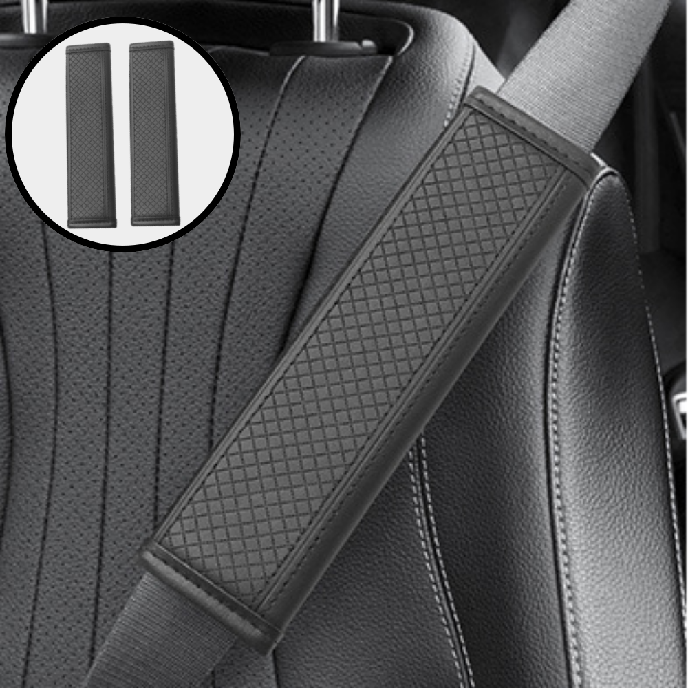 도이차 쓸림방지 자동차 안전벨트 커버, 2개, 블랙 12,000원
