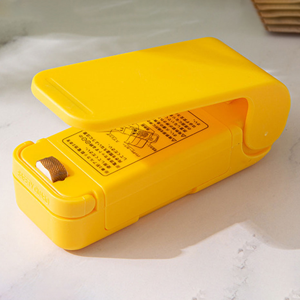 앞날창창 가정용 미니 실링기, 옐로우, 1개 3,480원