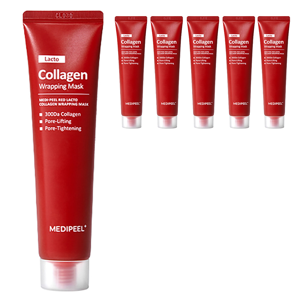 메디필 레드 락토 콜라겐 랩핑 마스크팩 70ml, 1개입, 6개 94,600원