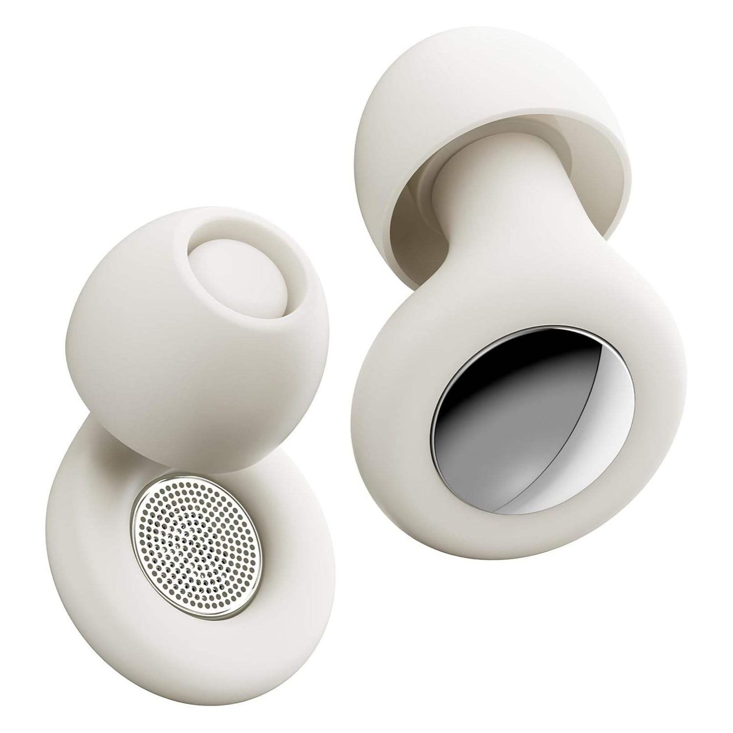 헬스퍼스트 소음차단 실리콘 수면 귀마개 화이트 HF-SSE-W, 1개, 2개입, 현재가 9,800원