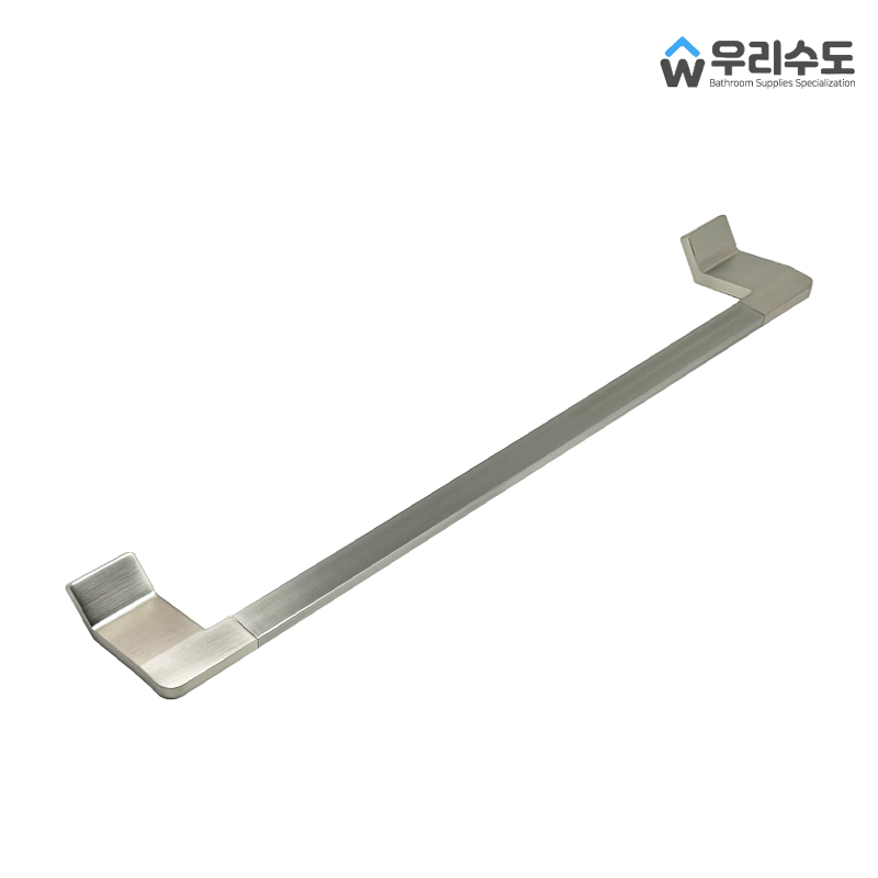 우리수도 SUS304 스텐 욕실 사각 수건걸이 타올걸이, 1개, 무광 16,550원