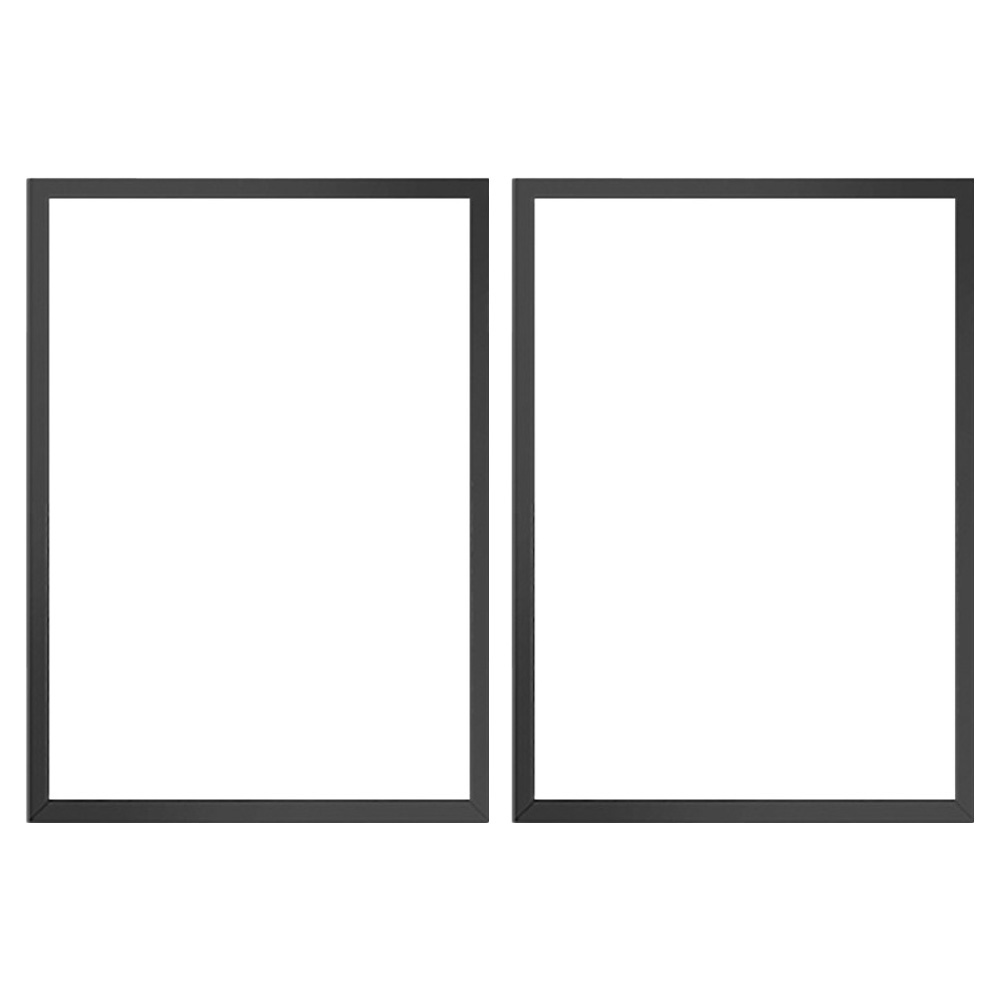 알루미늄 프레임 고급 인테리어 액자, 2개, 블랙 13,600원