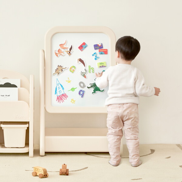 [아이팜] 이지두잉 유아 자석보드 칠판 양면, 선택:베이지, 1개 79,000원