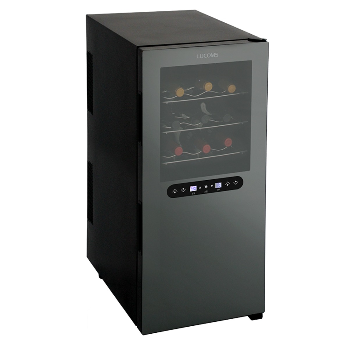 루컴즈 68L 24병 상하단 독립냉각 프리미엄 와인셀러 와인냉장고 R024F01-B 279,000원