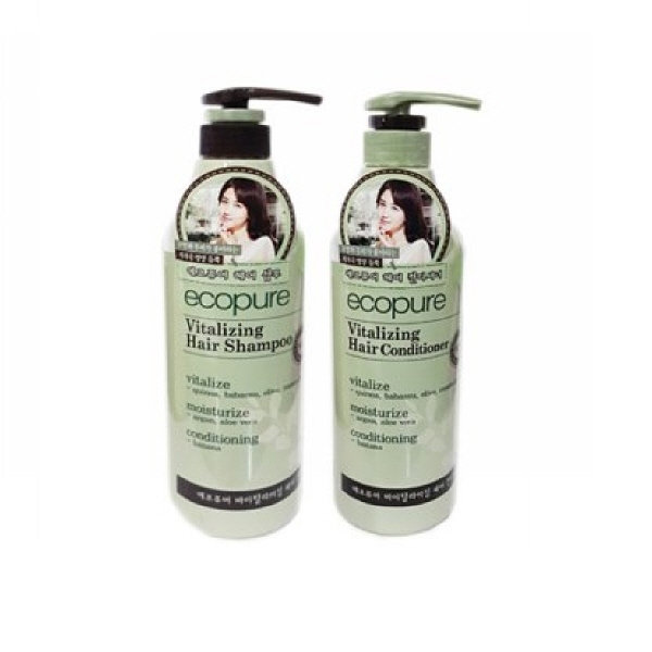 에코퓨어 바이탈라이징 헤어 샴푸 or 컨디셔너 700ml / 택1, 700ml, 1개 6,600원