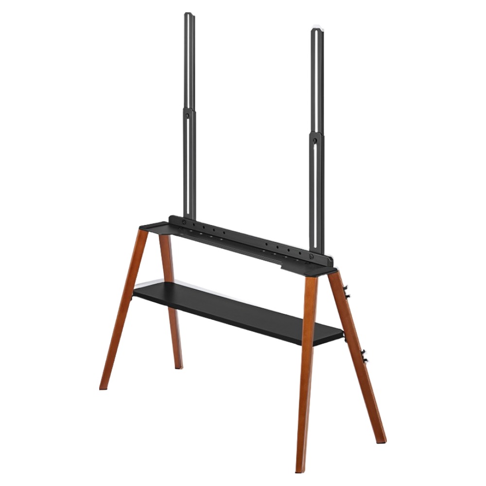 라익미 무타공 벽밀착 이젤 H형 선반 TV 스탠드 64 우드블랙, 64 (우드 블랙), 1개 89,000원