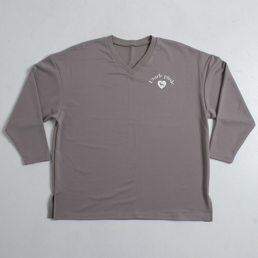 브이넥 옆트임 하프 티셔츠 빅사이즈 홈웨어 15,200원