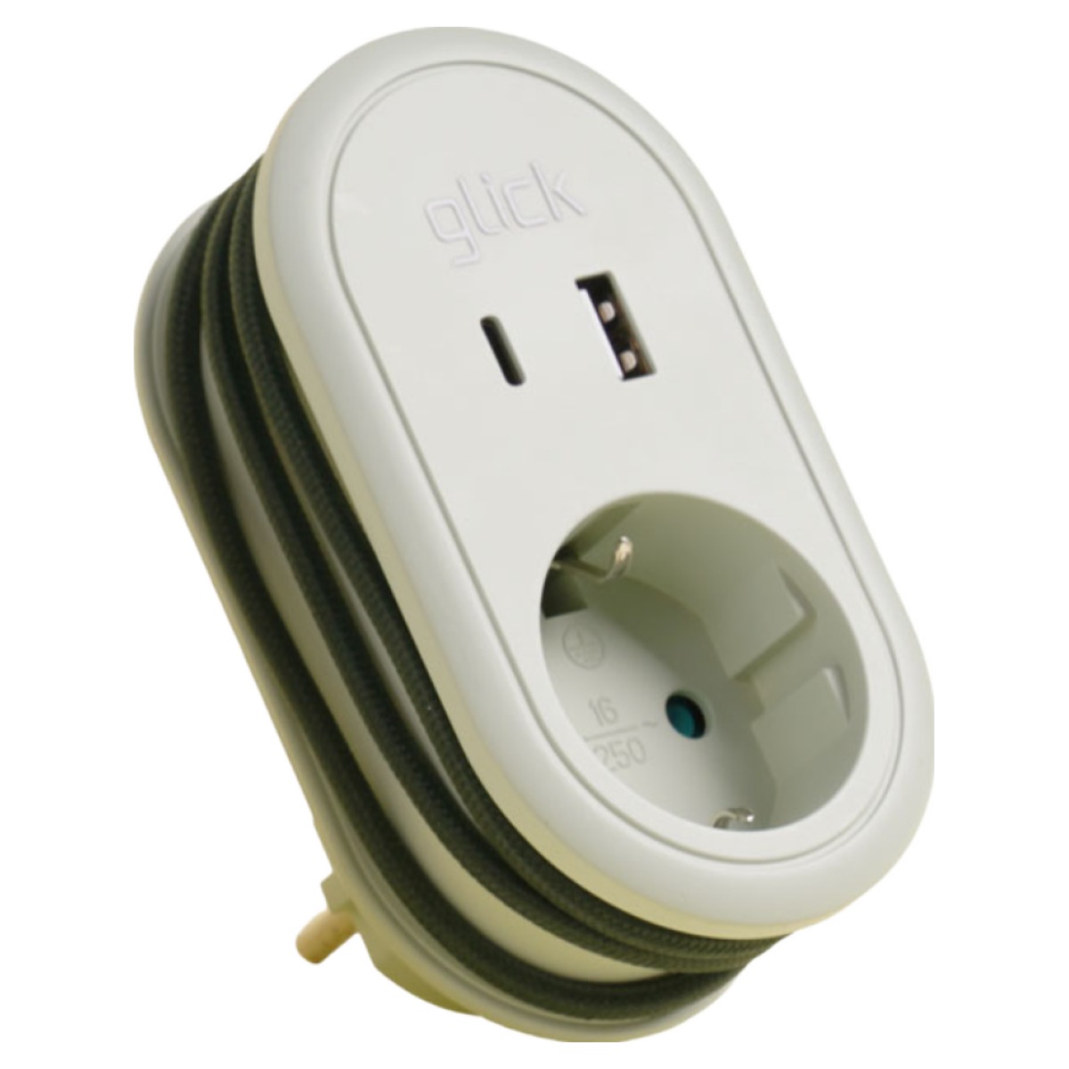 지클릭커 멀티마스터롤 고용량 4000W C타입 휴대용 콘센트 USB 멀티탭 1구 NB703PD 16,800원