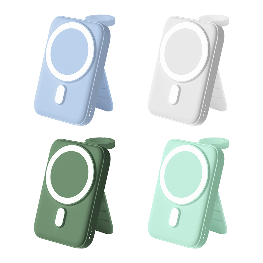 [엑스트라] 볼트 S19 마그네틱 무선 충전 보조배터리 (애플갤럭시워치 겸용), 민트 39,800원