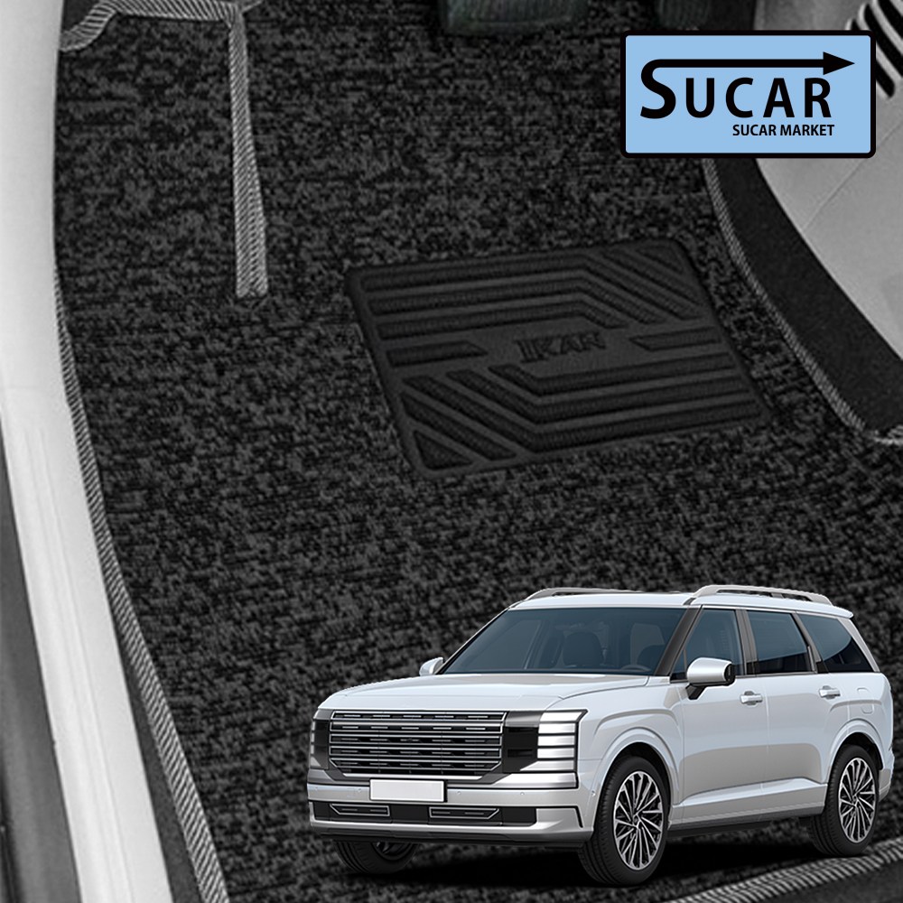 진카차 디올뉴 팰리세이드 LX3 2025 뉴 코일매트 슬림핏 차량용 트립매트 1+2+3열 국내생산 가솔린 170,800원