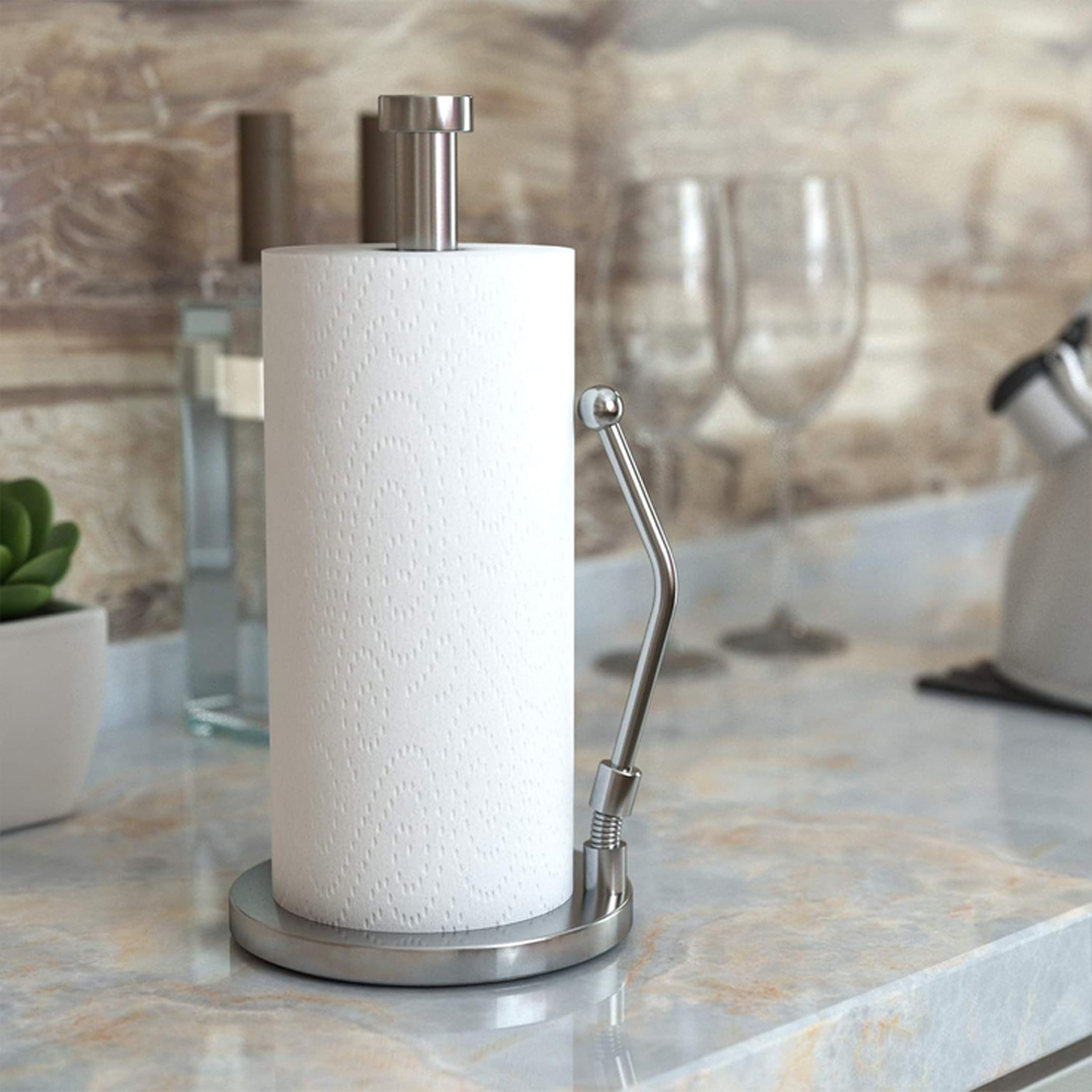 리빙공감 스테인리스 한손으로 뜯어쓰는 키친타올걸이, 실버, 1개 17,740원