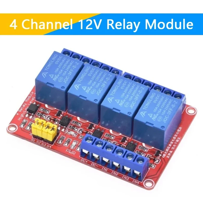1-10PCS 5V 12V 릴레이 모듈 광커플러 출력 포함 6 8채널 Arduino PLC 자동화 장비용 15,700원
