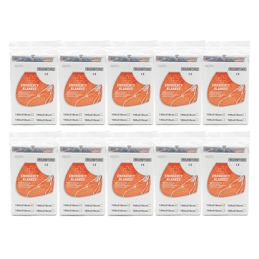 앙플러스 비상용 캠핑 등산 생존 은박 담요 4,990원