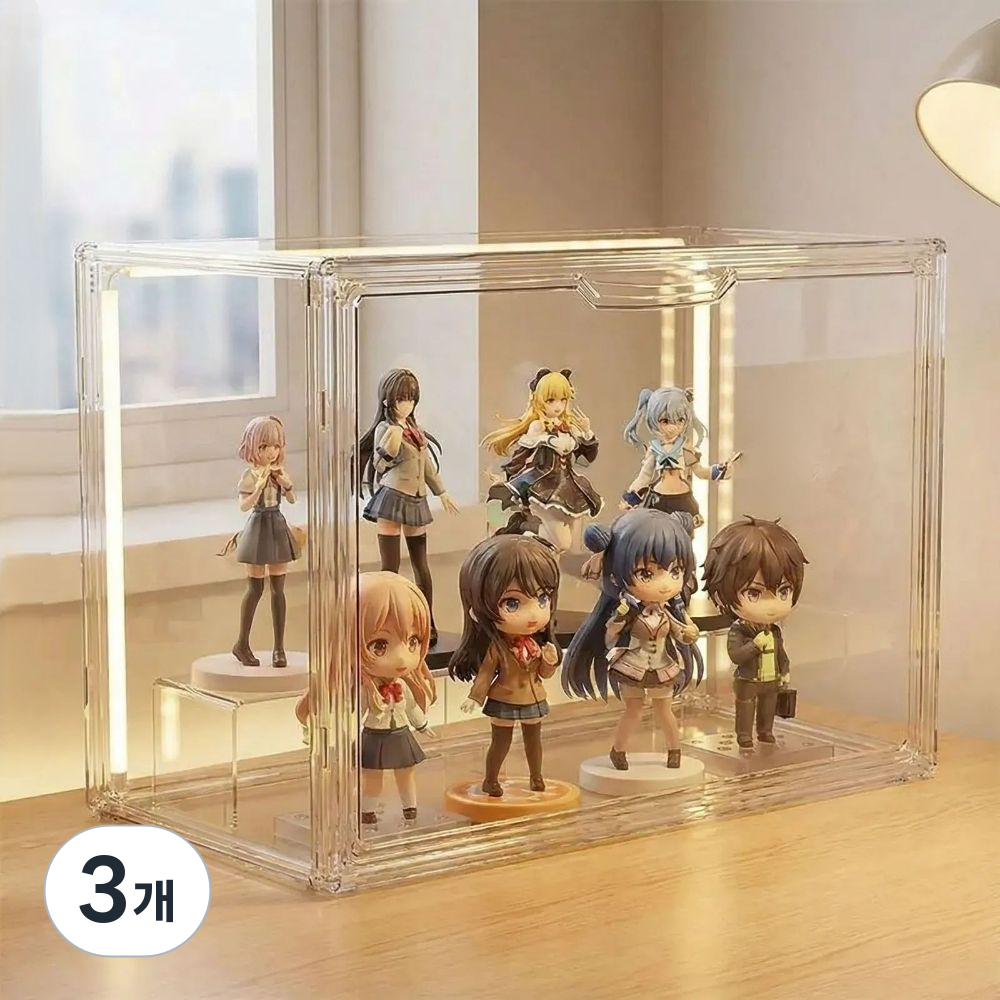 도벤 피규어진열장 아크릴 쇼케이스 대형 장식장, 3개 29,240원