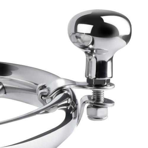 차량용 파워 핸들봉 스테인레스 터닝 스티어링 휠 부스터 스피너 노브, 360 도 회전 금속 베어링 핸들 볼 모양의 보트 액세서리 용품 18,190원