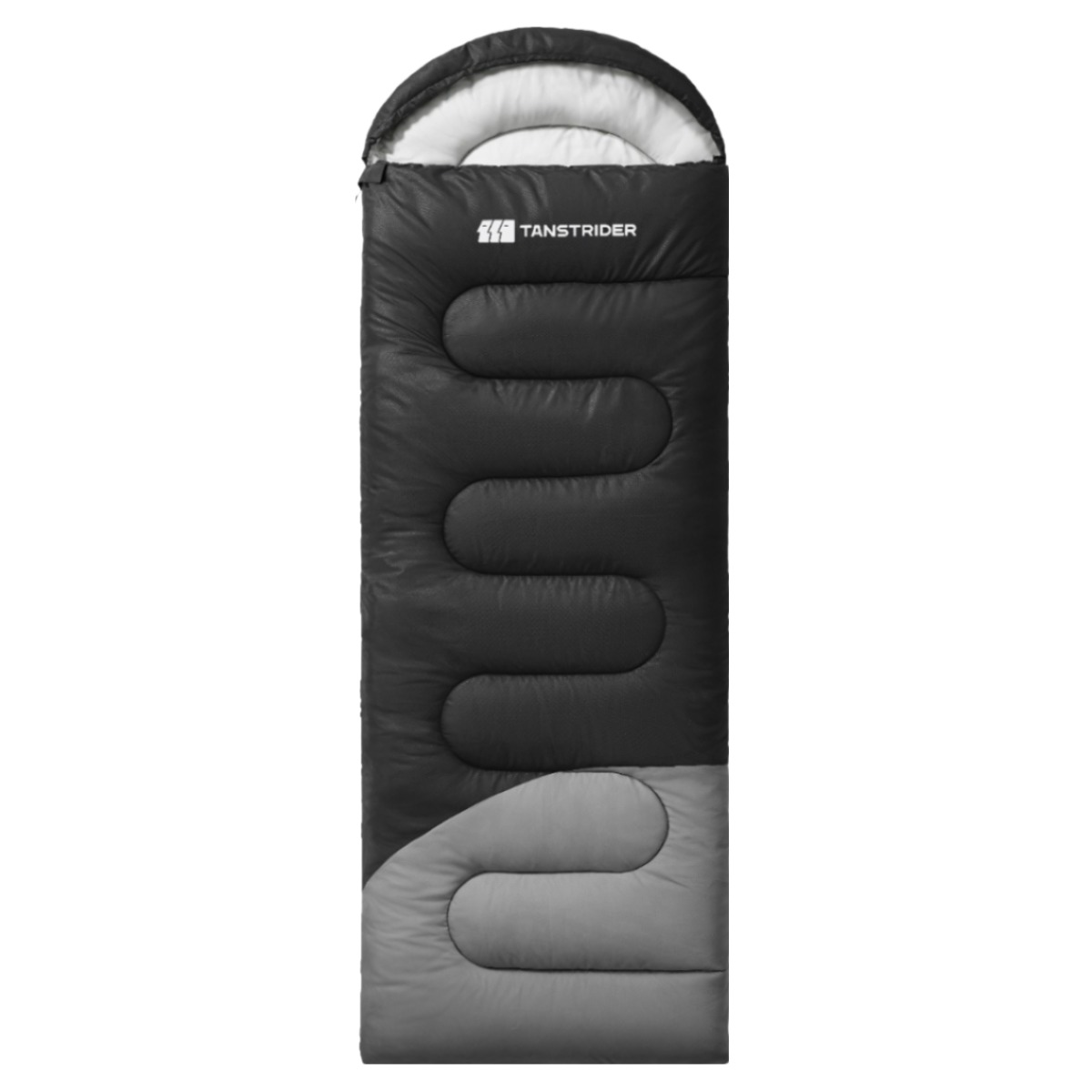 TANSTRIDER 캠핑 하이킹 휴대용 야외 및 실내용 머미형 사계절용 압축 침낭, 1개, 블랙 1.8kg 40,000원