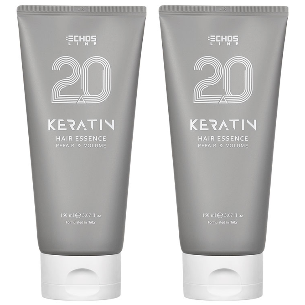 에코스라인 케라틴 20 헤어에센스 150ml 수분영양 탄머리 손상모발 복구 드라이 매직기 열보호 고농축 케라틴 2000ppm 미용실 로션 크림 노워시 트리트먼트, 2개, 150ml 73,000원