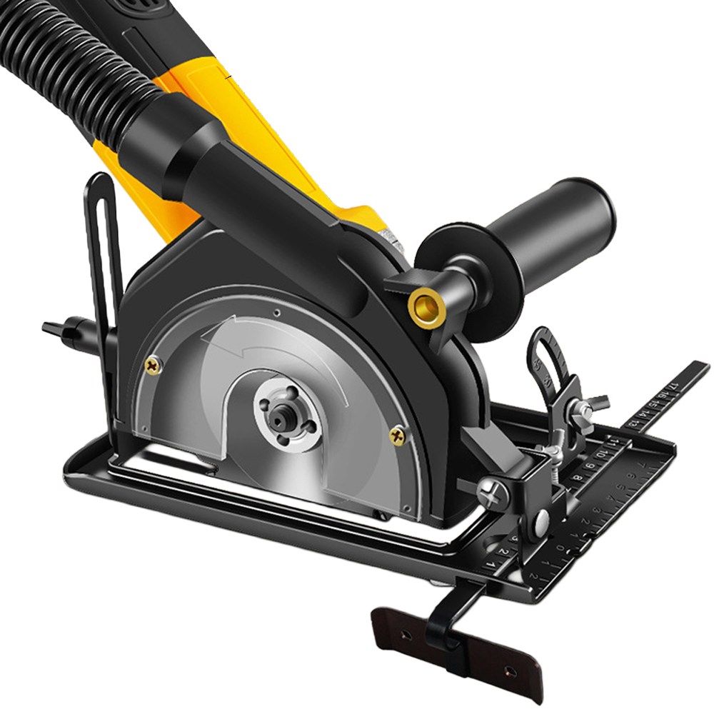 공구엔 투명창 집진형 그라인더 가이드 앵글 거치대 핸드 그라인더 안전커버 스탠드 브라켓 고급형, 1개 16,800원