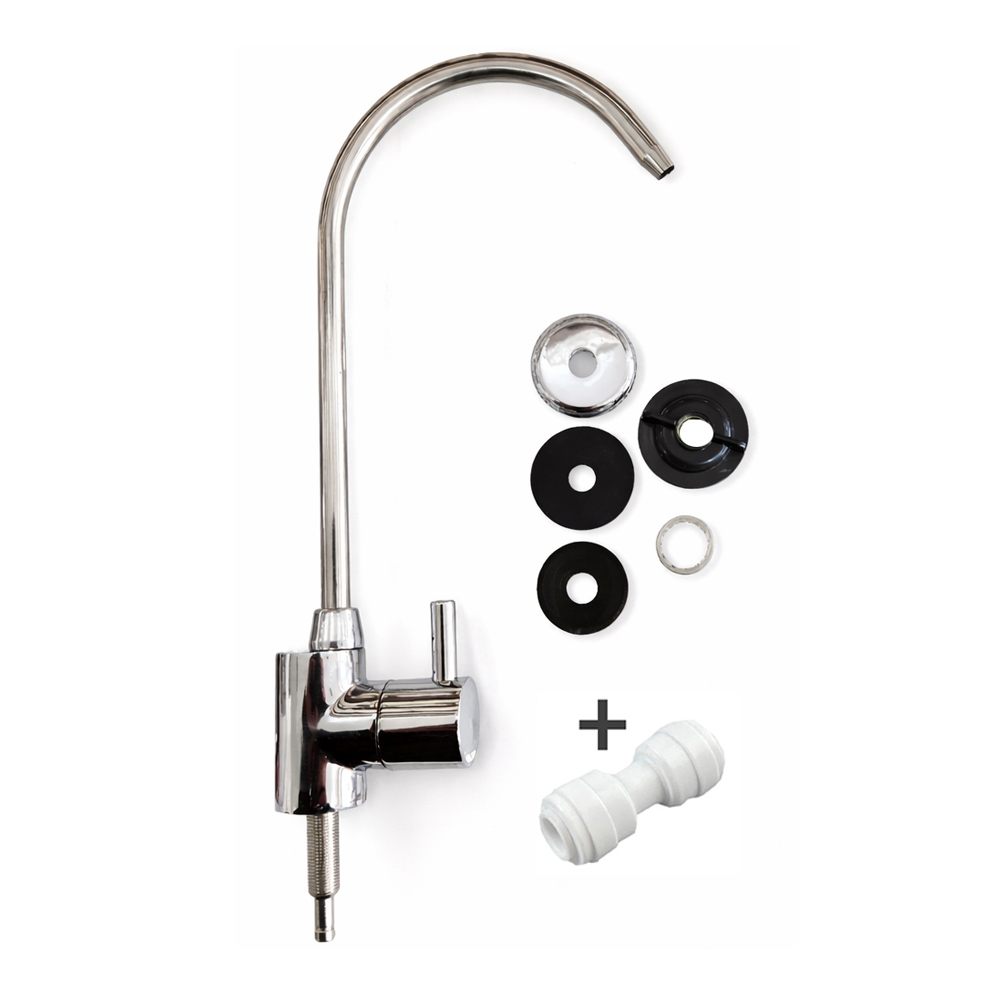 정수기 부속품 고급형 조리수벨브 언더싱크 직수정수기 파우셋 + I피팅 19,000원