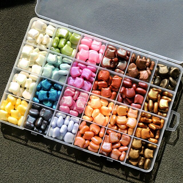 실링왁스세트 DIY 고양이 발톱 머리 진주등 혼합 색상 봉투 씰, 수동 원장 화재 씰 왁스 용품, 전체 세트 48,000원