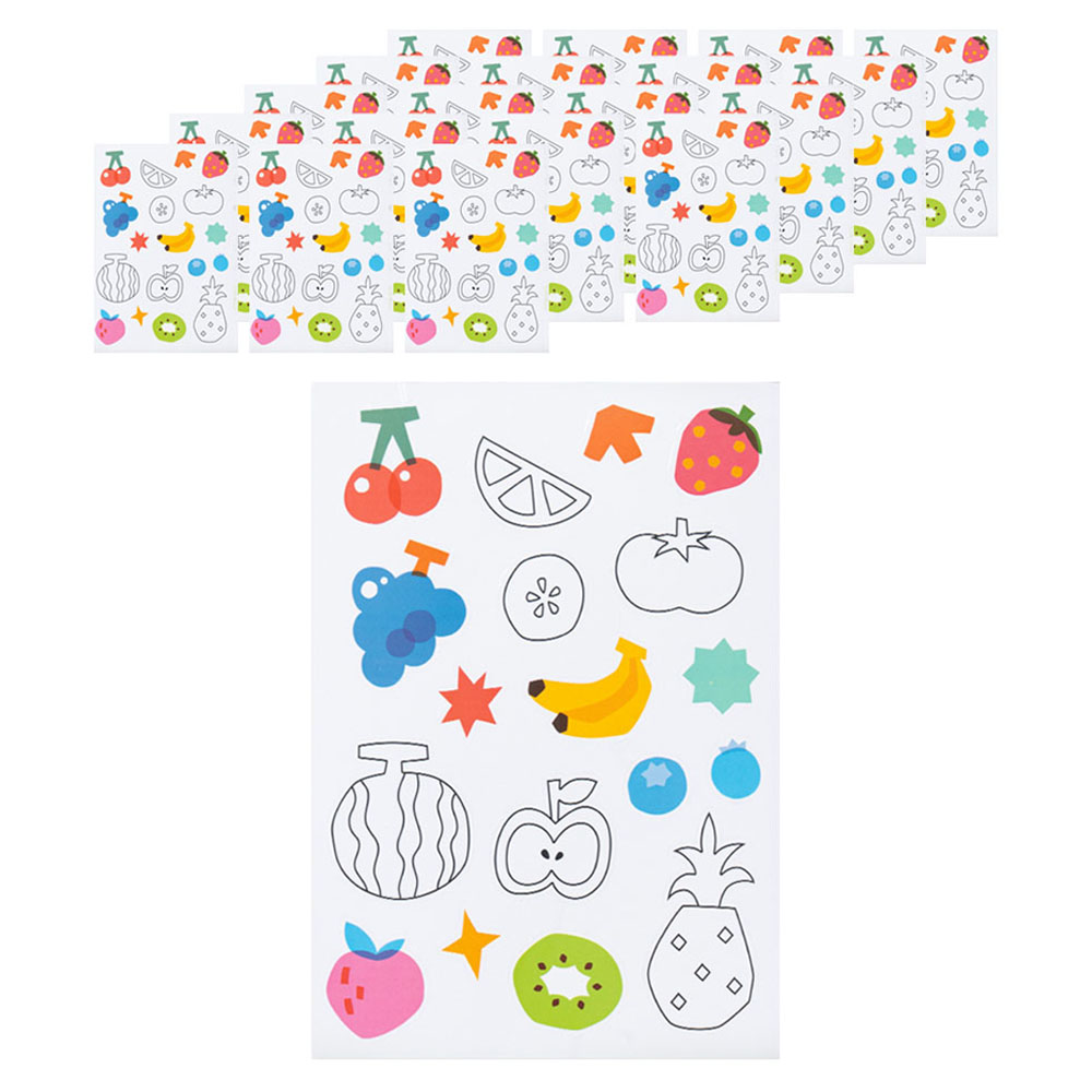 민화샵 에코백 투명 스티커, 과일, 20개 26,530원