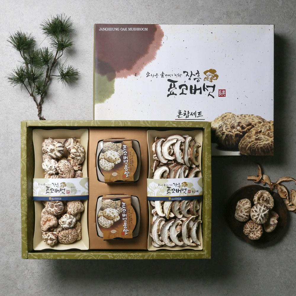 농부마음 정남진장흥농협 백화고 혼합세트 총440g 61,850원