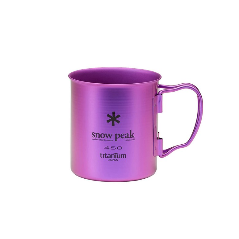 스노우 피크 (snow peak) 컬러 티타늄 싱글 머그잔 450 (퍼플) 155,240원