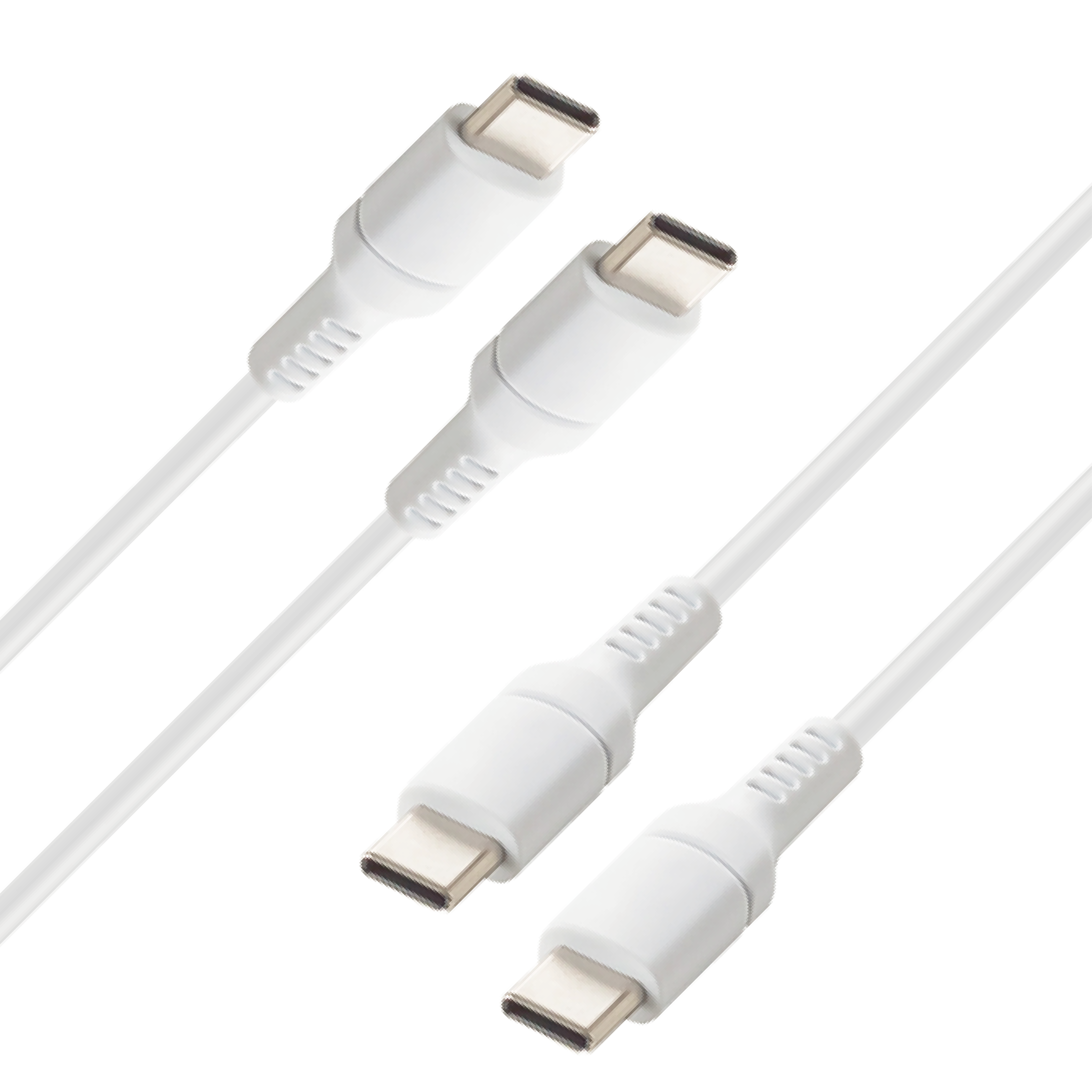 지파워 C타입-C타입 갤럭시 전기종 밎 아이폰 15 호환 100W 초고속케이블, 2개, 화이트, 1.5m 7,900원