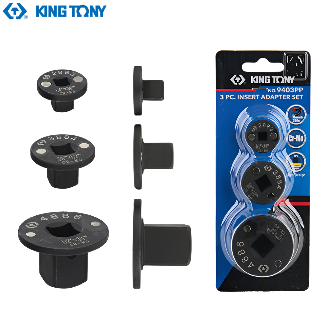 킹토니 어답타 9403PP 3PCS 얇은타입 복스알 핸드소켓 1/4 3/8 1/2 35,660원