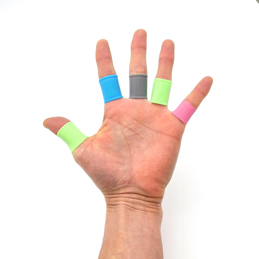 골프손가락통증 손가락물집 굳은살 방지 핑거밴드, 남성 녹색, 1세트 3,500원