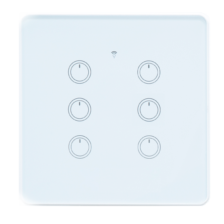 스마트빌 스마트 wifi iot 원격 제어 6구 화이트 스위치 4A(880W) 82,310원